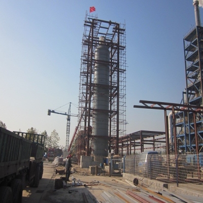 石家莊化纖廠安裝防腐現(xiàn)場(chǎng)